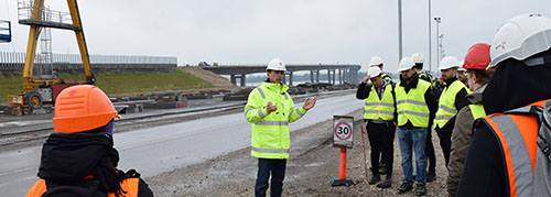 Besøg hos Fjordforbindelsen. Foto Line Reeh