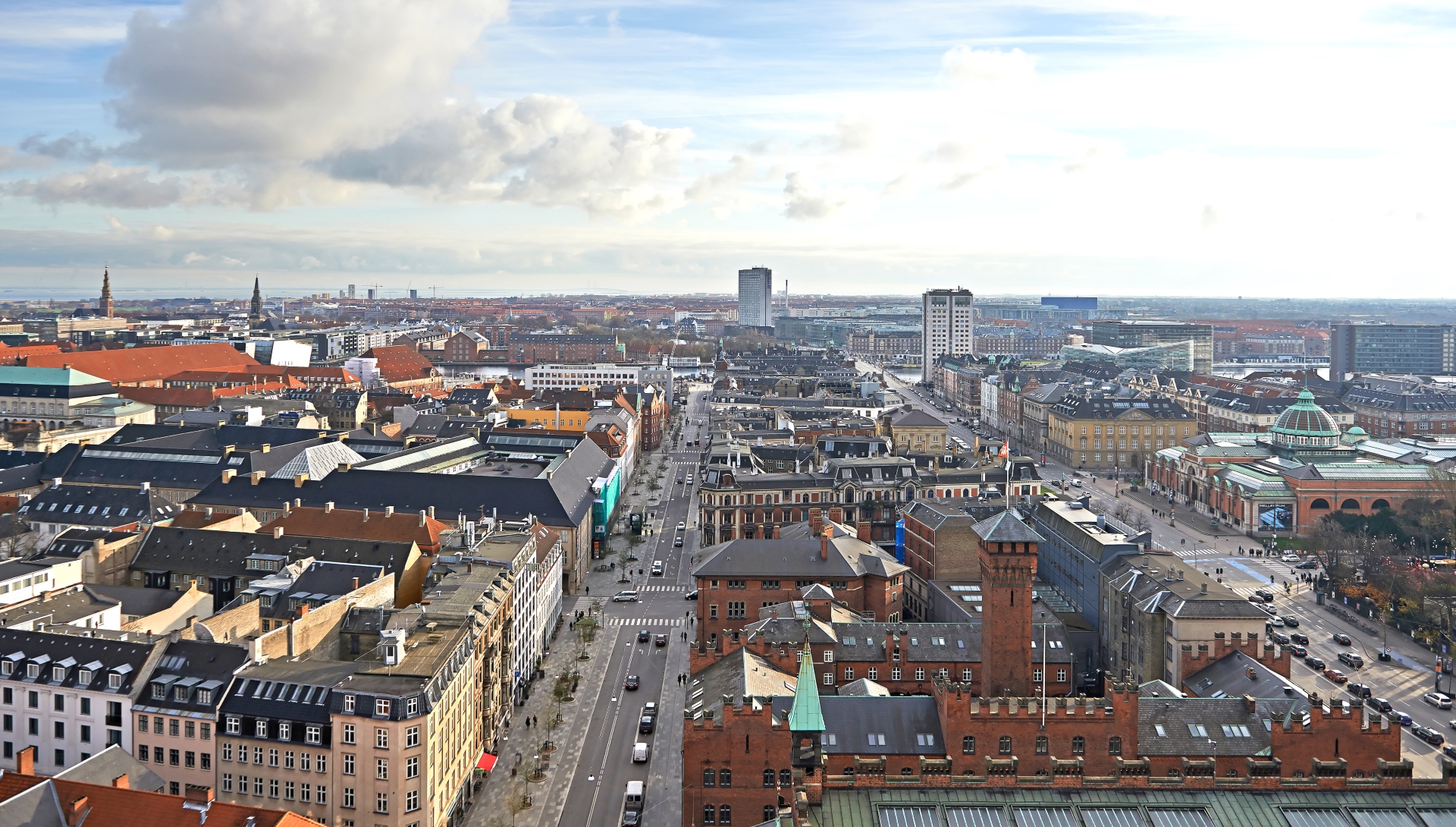 København set oppefra.