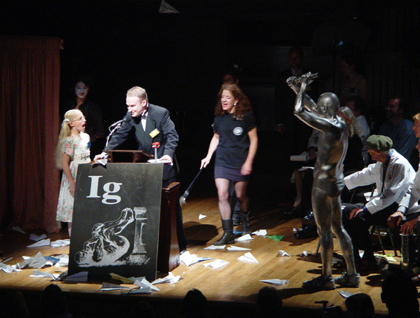 Picture of Ceremony. Courtesy of Ig Nobel.
